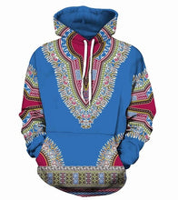 Load image into Gallery viewer, Traditional Print Men Woman African Dashiki hoodie
