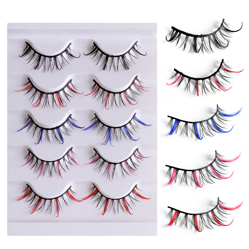 Multi-Layer thick cross mink 5 pairs of eyelashes