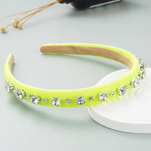 Load image into Gallery viewer, Hair Hoop Fashion Shiny Rhinestone Baroque Hair Hoop Hair Cave Female Korean Trend Thin Edge Hair Band Hair Accessories
