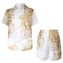 Load image into Gallery viewer, R&amp;RH Men&#39;s White Designer Short Set
