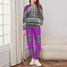 Load image into Gallery viewer, R&amp;RH Unisex Graphic Design Purple Sweatsuit
