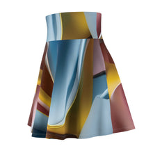 Load image into Gallery viewer, R_RH Abstract Women&#39;s Skater Skirt
