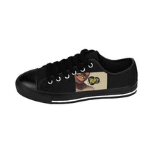 Load image into Gallery viewer, R&amp;RH Huh?! men&#39;s black sneakers
