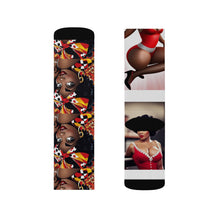 Load image into Gallery viewer, R_RH Red Caricature Sublimation Socks
