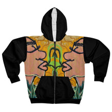 Load image into Gallery viewer, R_RH Whispers Unisex Zip Hoodie
