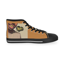 Load image into Gallery viewer, R_RH Tan and brown Huh Men&#39;s High Top Sneakers
