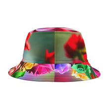 Load image into Gallery viewer, R_RH Vivid Roses Bucket Hat
