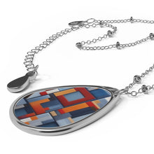 Load image into Gallery viewer, R&amp;RH Oval Patchwork Necklace
