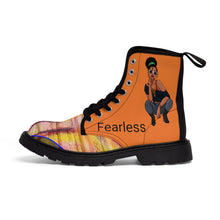 Load image into Gallery viewer, R_RH Fearless!  Women&#39;s Canvas Boots
