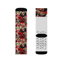 Load image into Gallery viewer, R_RH Caricature Sunglasses White Socks
