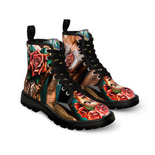 Load image into Gallery viewer, R_RH Tattoos Women&#39;s Canvas Canvas Boots
