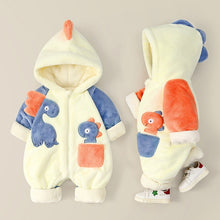 Load image into Gallery viewer, Baby One-Piece Clothes Plush Thickened Autumn And Winter
