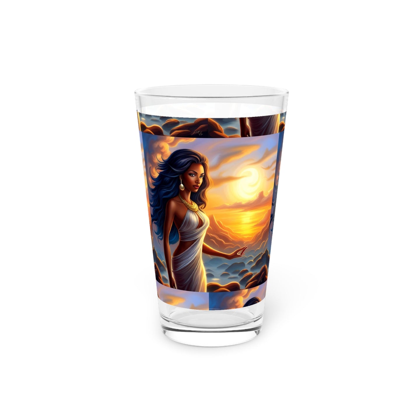 Goddess Pint Glass, 16oz