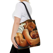 Load image into Gallery viewer, Sleeping Man and Woman Tote Bag
