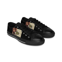 Load image into Gallery viewer, R&amp;RH Huh?! men&#39;s black sneakers
