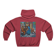 Load image into Gallery viewer, R&amp;RH Men&#39;s NUBLEND® Red Hooded Sweatshirt
