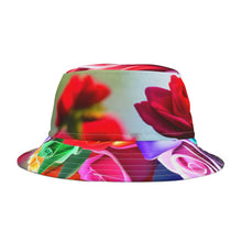 Load image into Gallery viewer, R_RH Vivid Roses Bucket Hat
