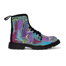 Load image into Gallery viewer, R_RH Unisex Multi-Colored Canvas Boots
