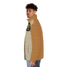 Load image into Gallery viewer, R_RH Light Brown Men&#39;s Puffer Jacket
