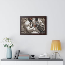 Load image into Gallery viewer, R_RH Owl &amp; Friend Framed Horizontal Poster
