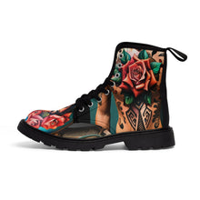 Load image into Gallery viewer, R_RH Tattoos Women&#39;s Canvas Canvas Boots
