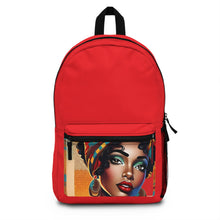 Load image into Gallery viewer, Red Caricature Backpack
