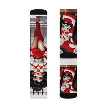 Load image into Gallery viewer, R_RH Women&#39;s Caricature White Socks
