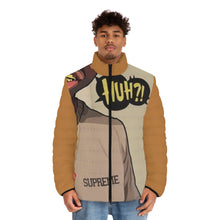 Load image into Gallery viewer, R_RH Light Brown Men&#39;s Puffer Jacket
