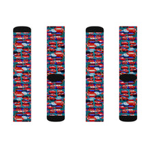 Load image into Gallery viewer, R&amp;RH Cars Sublimation Socks
