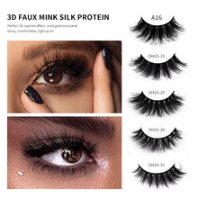 Load image into Gallery viewer, 10 Pairs Of Messy Thick Imitation Mink Hair False Eyelashes 3D Stereo Realistic European And American Fried Hair False Eyelashes
