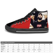 Load image into Gallery viewer, R_RH Vancouver High Top Red Canvas Men&#39;s Shoes
