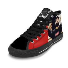 Load image into Gallery viewer, R_RH Vancouver High Top Red Canvas Men&#39;s Shoes
