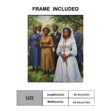 Load image into Gallery viewer, Rich and Rich Homeopportunities &quot;The Wedding&quot; Frame Canvas Print 16&quot;x20&quot;
