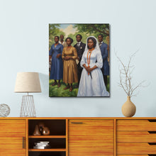 Load image into Gallery viewer, Rich and Rich Homeopportunities &quot;The Wedding&quot; Frame Canvas Print 16&quot;x20&quot;
