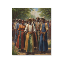 Load image into Gallery viewer, Rich and Rich Homeopportunities Frame Canvas Print 16&quot;x20&quot; &quot;The Gathering.&quot;
