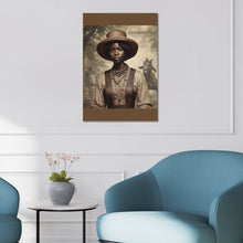 Load image into Gallery viewer, Rich and Rich Homeopportunities Frame Print 20&quot;x24&quot; Juneteenth Portrait
