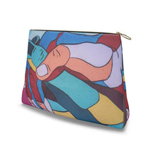 Load image into Gallery viewer, Joining hands of peace designer clutch bags
