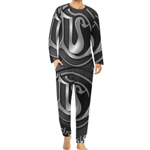 Load image into Gallery viewer, R_RH silver pendent grey men&#39;s pajama set
