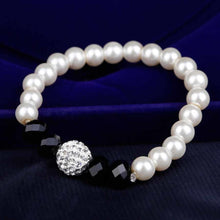 Load image into Gallery viewer, Pearl Jewelry Sets with Earrings, Necklace, and Bracelet
