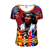 Load image into Gallery viewer, Ladies Scoop Neck T-Shirt
