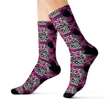 Load image into Gallery viewer, R_RH Caricature Pink Sublimation Socks
