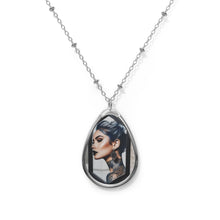 Load image into Gallery viewer, R&amp;RH Oval Tatoo Necklace
