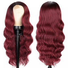 Load image into Gallery viewer, Women&#39;s Front Lace With Long Curly Hair High-Temperature Headset Silk Wigs
