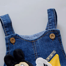 Load image into Gallery viewer, Cartoon Baby Boy Clothes Denim Pants Elastic Waist Trousers Children&#39;s Jeans
