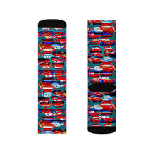 Load image into Gallery viewer, R&amp;RH Cars Sublimation Socks
