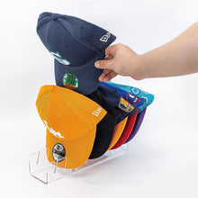 Load image into Gallery viewer, Baseball cap holder home baseball cap rack storage acrylic hat rack
