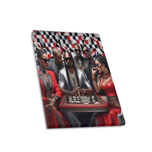 Load image into Gallery viewer, R&amp;RH LuiiLoviie and Conchita Game of Chess Frame Canvas
