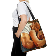 Load image into Gallery viewer, Sleeping Man and Woman Tote Bag
