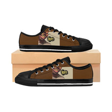 Load image into Gallery viewer, R_RH Low Top Brown Men&#39;s Sneakers
