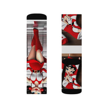 Load image into Gallery viewer, R_RH Women&#39;s Caricature White Socks
